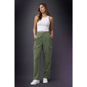 Wonderly Olive Green Cargo Pants Women’s Large Utility Casual Outdoor Hiking NWT